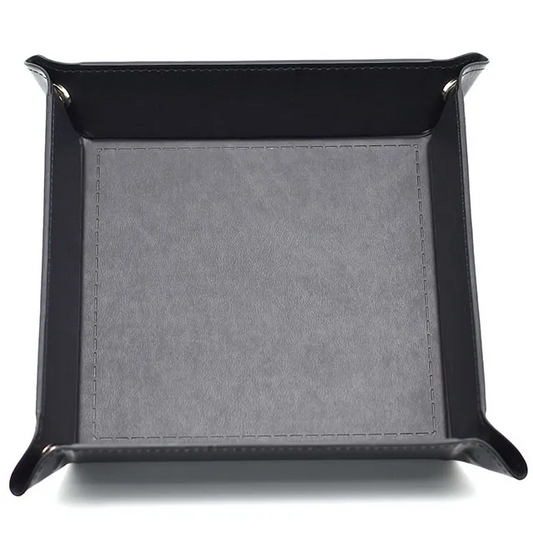 Square Dice Tray - Black