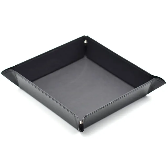 Square Dice Tray - Black