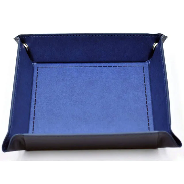 Square Dice Tray - Blue