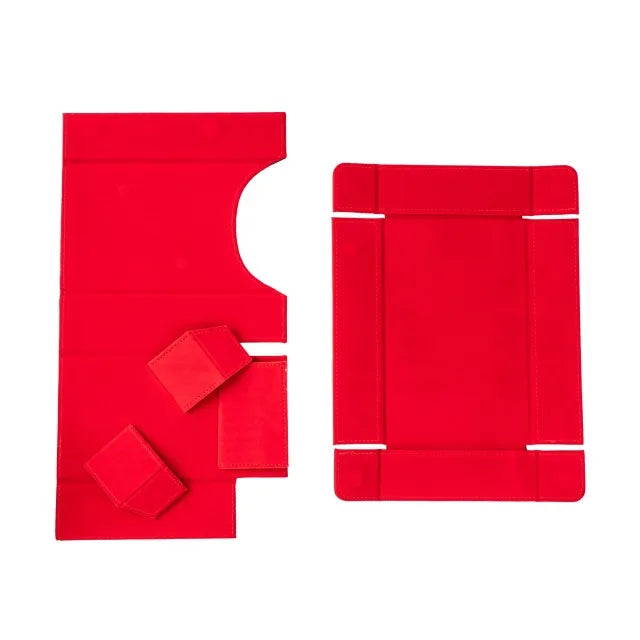 Folding Dice Tower & Dice Tray - Red