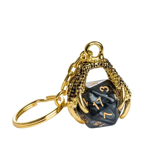 D20 Dragonclaw Keyring