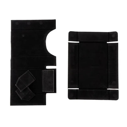 Folding Dice Tower & Dice Tray - Black