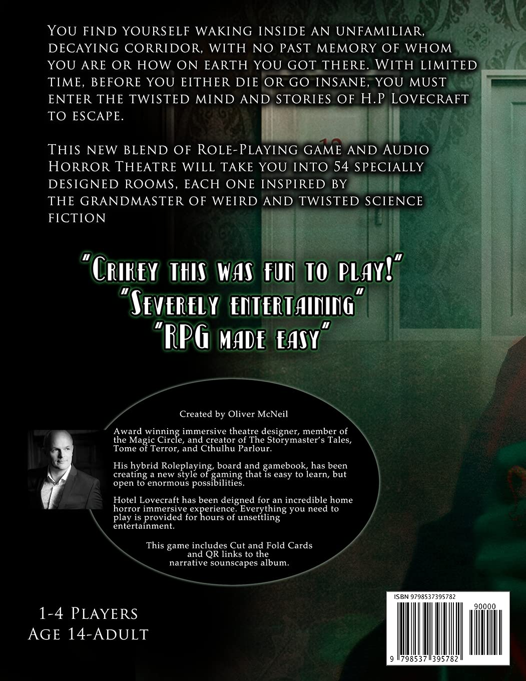 Cthulu Parlour's "Hotel Lovecraft": Audio Horror Role-Playing Game