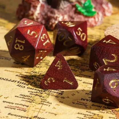 Wooden Dice - Camwood