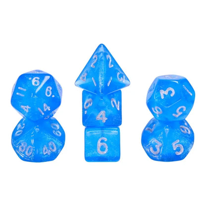 Blue Translucent Glitter #34