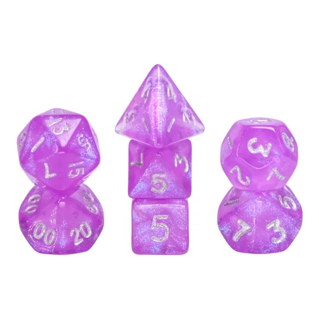 Purple Translucent Glitter #18