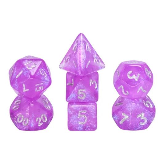 Purple Translucent Glitter #18