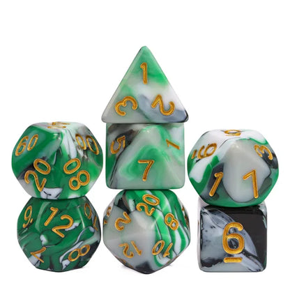 Genderqueer Swirl Dice Set