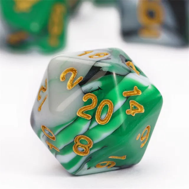 Genderqueer Swirl Dice Set