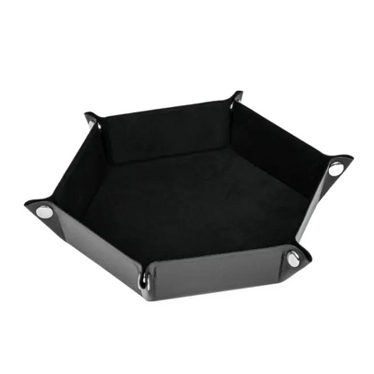 Hexagonal Dice Tray - Black