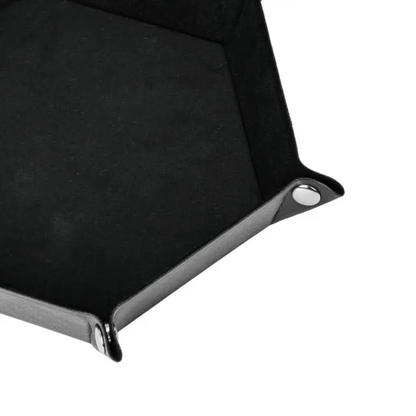 Hexagonal Dice Tray - Black