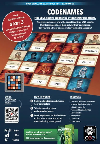 Codenames: 2025 Edition