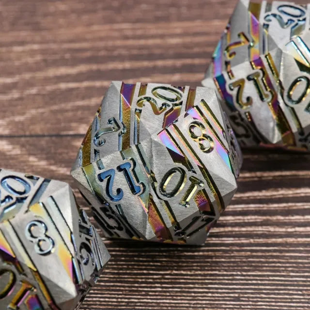 35mm Steel & Prismatic Metal D20