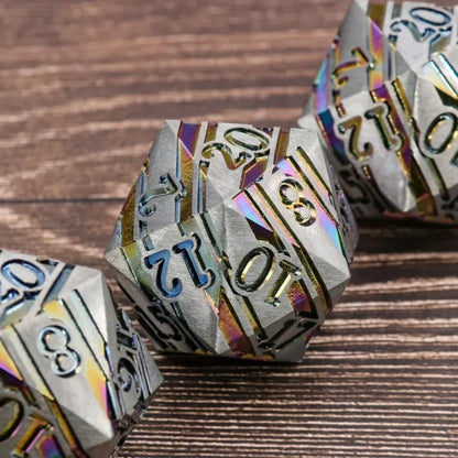 35mm Steel & Prismatic Metal D20