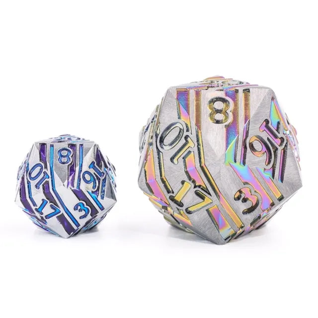 35mm Steel & Prismatic Metal D20