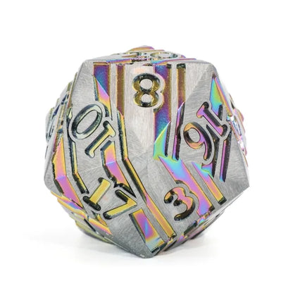 35mm Steel & Prismatic Metal D20