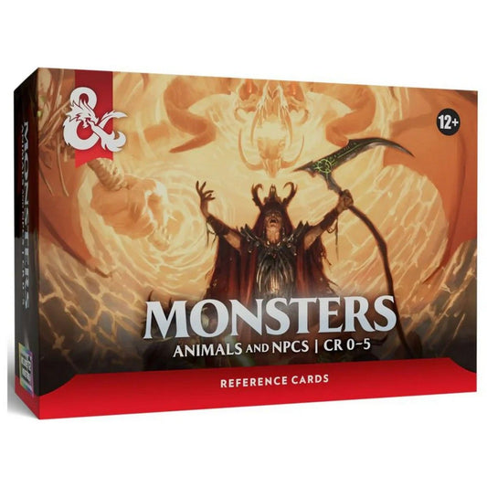 Monster Cards: Animals & NPCs CR 0-5: Dungeons & Dragons 5.5