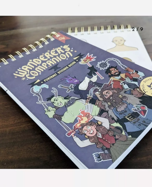 Wanderer's Companion: Portrait Sticker Book